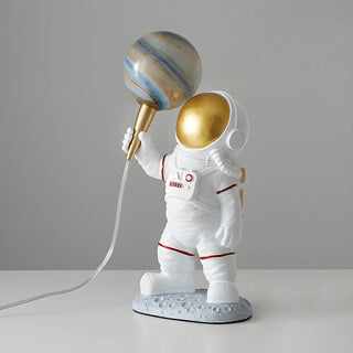 Creative Astronaut Ceramic Table Lamp for Bedroom Zawala Image - 8