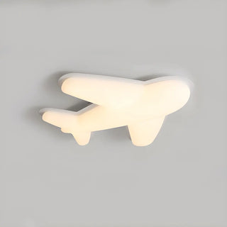ZOWALA - Kids Bedroom Airplane LED Flush Mount Ceiling Fixture Image - 5
