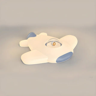 ZOWALA - Kids Bedroom Airplane LED Flush Mount Ceiling Fixture Image - 6