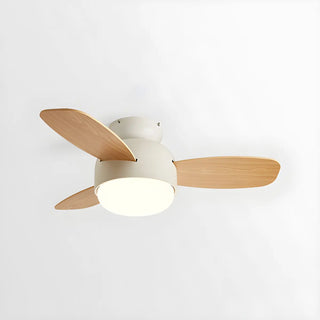 Kids Room Mini Colorful 3 Blade Ceiling Fan With Light Zawala Image - 5