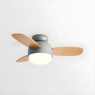Kids Room Mini Colorful 3 Blade Ceiling Fan With Light Zawala Image - 6