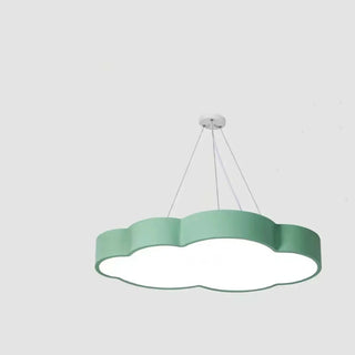 ZOWALA - Modern Cloud Pendant Light for Kids Room, Colorful Image - 7