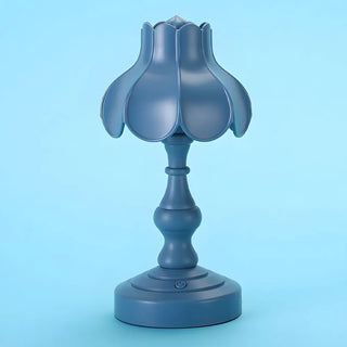 Unique Flower Dome Shape Modern Bedside Table Lamp Zawala Image - 10