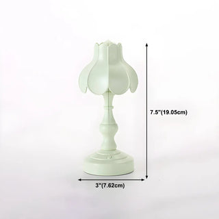 Unique Flower Dome Shape Modern Bedside Table Lamp Zawala #size