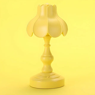 Unique Flower Dome Shape Modern Bedside Table Lamp Zawala Image - 9