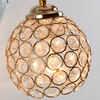 Kids' Room Whimsical Unicorn Crystal Globe Wall Light Zawala Image - 17