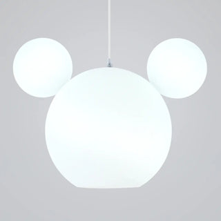ZOWALA - Kids Room Cartoon Bear White Ceiling Light