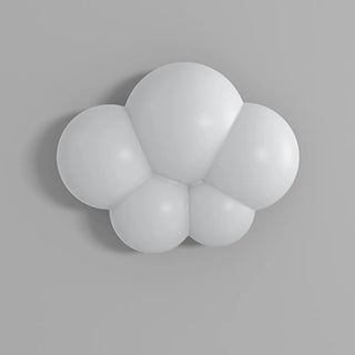 Creative Kids' Room White Cloud-Shaped LED Wall Light Zawala Image - 10