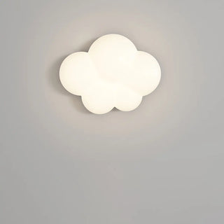 Creative Kids' Room White Cloud-Shaped LED Wall Light Zawala Image - 4