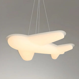 ZOWALA - Airplane Resin Children's Room White Pendant Chandelier Image - 7
