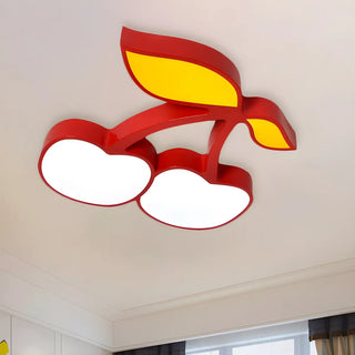 ZOWALA - Kids Yellow Banana Acrylic Flush Mount Light Image - 18