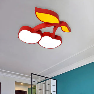 ZOWALA - Kids Yellow Banana Acrylic Flush Mount Light Image - 19