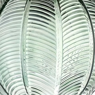 ZOWALA - Lime Green Textured Clear Glass Ball Pendant Light Image - 9