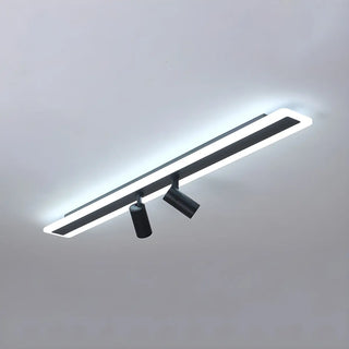 ZOWALA - Linear Modish LED Flush Mount Track Light Image - 14