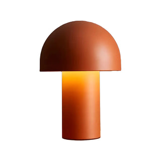 Living Room Simple Dome Mushroom Metal Table Lamp Zawala Image - 12