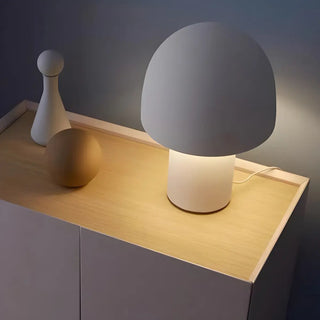 Living Room Simple Dome Mushroom Metal Table Lamp Zawala Image - 3