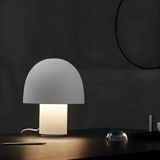 Living Room Simple Dome Mushroom Metal Table Lamp Zawala Image - 4