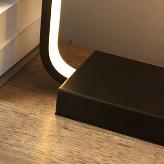 Artistic Black Tree Silhouette Square LED Table Lamp Zawala Image - 11