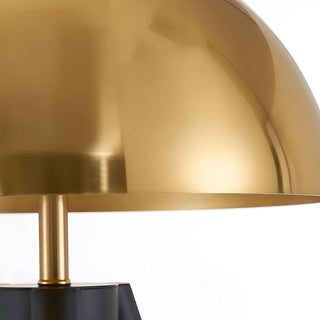 Bedroom Chic Luxury Gold Semi-Circle Tripod Table Lamp Zawala Image - 7