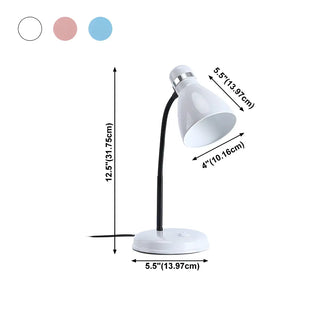 Children's Room Simple Nordic Macaron Cone Table Lamp Zawala #size