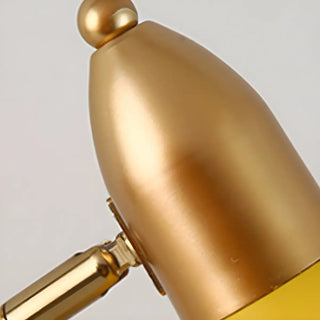 Simple Bowl Shade Metal Table Lamp with Pen Holder Zawala Image - 19
