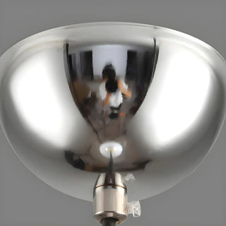 ZOWALA - Modern White Globe Bedroom Adjustable Height Pendant Light Image - 13