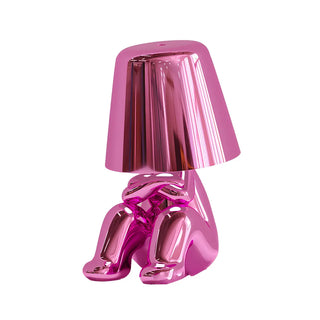 Creative Macaron Metal Man LED Bedroom Table Lamp Zawala Image - 13