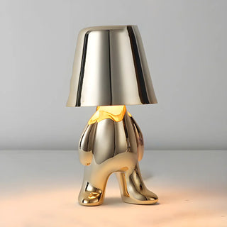 Creative Macaron Metal Man LED Bedroom Table Lamp Zawala Image - 9
