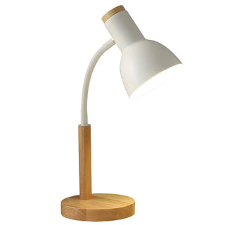 Contemporary Macaron Simple Wooden Base Table Lamp Zawala Image - 13