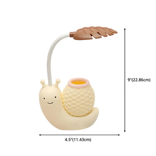 Children's Creative Cartoon Snail Bedside Table Lamp Zawala #size