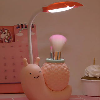 Children's Creative Cartoon Snail Bedside Table Lamp Zawala Image - 3