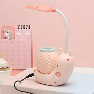 Children's Creative Cartoon Snail Bedside Table Lamp Zawala Image - 5