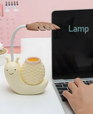 Children's Creative Cartoon Snail Bedside Table Lamp Zawala Image - 8