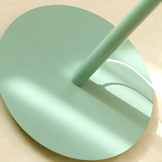 Yellow Macaron Style Acrylic Disc LED Floor Lamp Zawala Image - 9