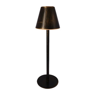 Living Room Simple Modern Metal Cone Shade Table Lamp Zawala Image - 11