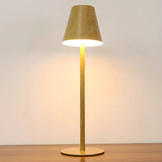 Living Room Simple Modern Metal Cone Shade Table Lamp Zawala Image - 3