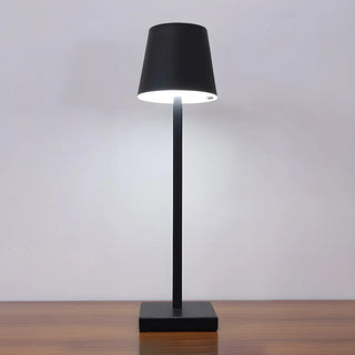 Living Room Simple Modern Metal Cone Shade Table Lamp Zawala Image - 6