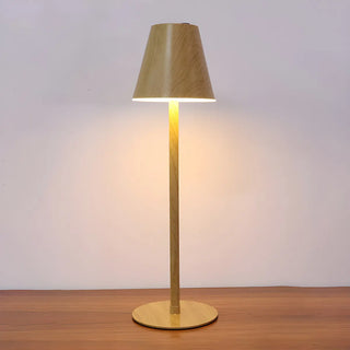 Living Room Simple Modern Metal Cone Shade Table Lamp Zawala Image - 8