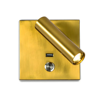 Mini Bedside Black Cylindrical Reading LED Wall Light Zawala Image - 8