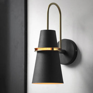 Coastal Cone Iron Restaurant Blue Mini Wall Sconce Zawala Image - 14