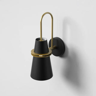 Coastal Cone Iron Restaurant Blue Mini Wall Sconce Zawala Image - 4
