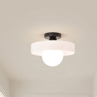 ZOWALA - Mini Resin Ball Semi-Flush Mount Light Image - 9