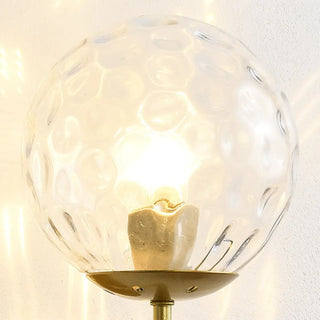 Modern Mini Black Globe LED Metal Wall Sconce Zawala Image - 17