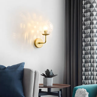 Modern Mini Black Globe LED Metal Wall Sconce Zawala Image - 4