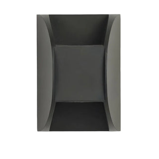 Minimalist Square Aluminum Black Mini LED Wall Light Image - 10