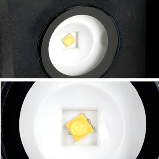 Minimalist Square Aluminum Black Mini LED Wall Light Image - 12
