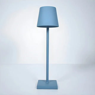 Golden Minimalist Drum Shade Metal Bedroom Table Lamp Zawala Image - 11