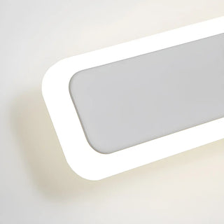 Minimalist White Metal  Long Linear LED Wall Sconce Zawala Image - 11