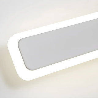 Minimalist White Metal  Long Linear LED Wall Sconce Zawala Image - 8