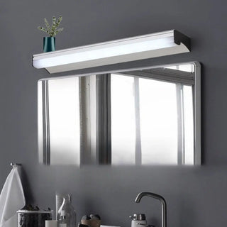 Black Rectangular Modern LED Vanity Light Fixture Zowala Image - 3